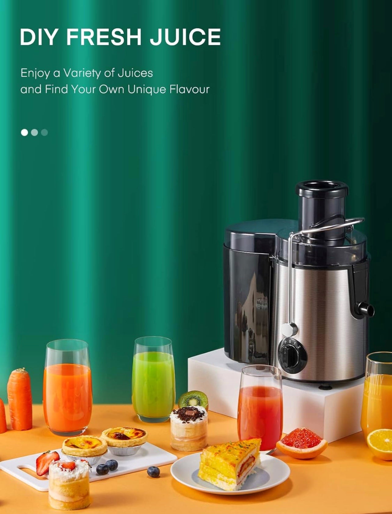 Extractor de Jugo Sokany SK-4000 🍊🥕🥬