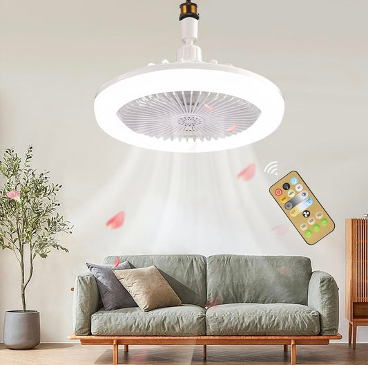 Abanico con LED y Aromatizante Multifuncional – Aire Fresco, Luz y Fragancia en un Solo Dispositivo 🌬️💡